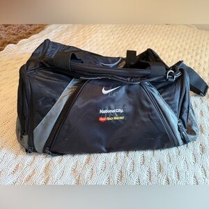 Nike Black and Gray Men's Duffel Bag